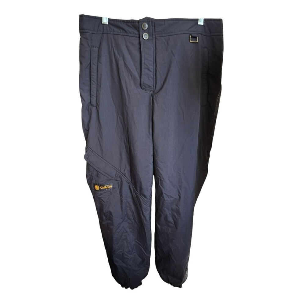 Nils Mens 38 Black Waterproof Ski Snow Pants Celtech Nylon Pants Outdoor JJ4031